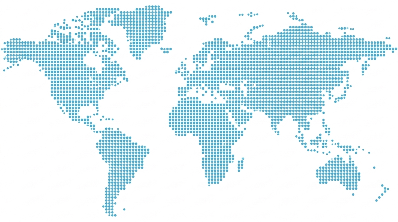 World map showing NAYRAA destinations